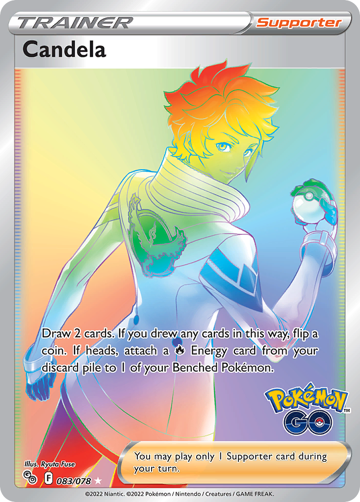 Candela Pokemon Go Pokemon Card