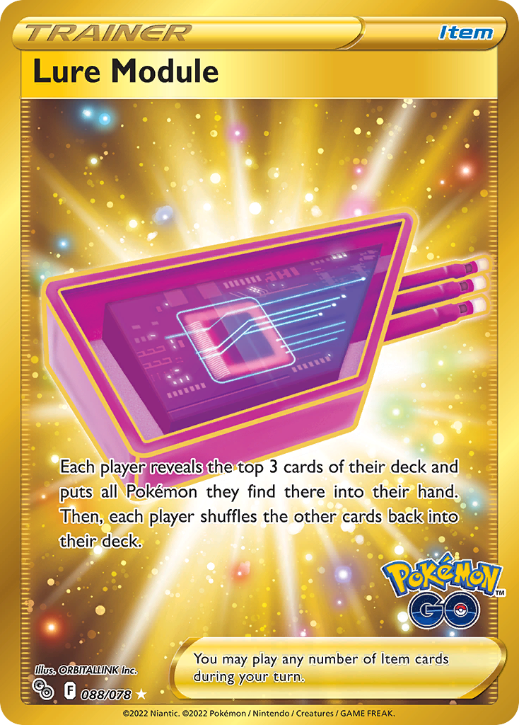 Lure Module Pokemon Go Pokemon Card