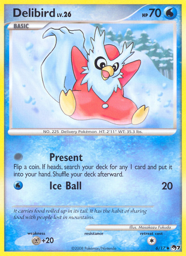 Delibird Pokemon Card