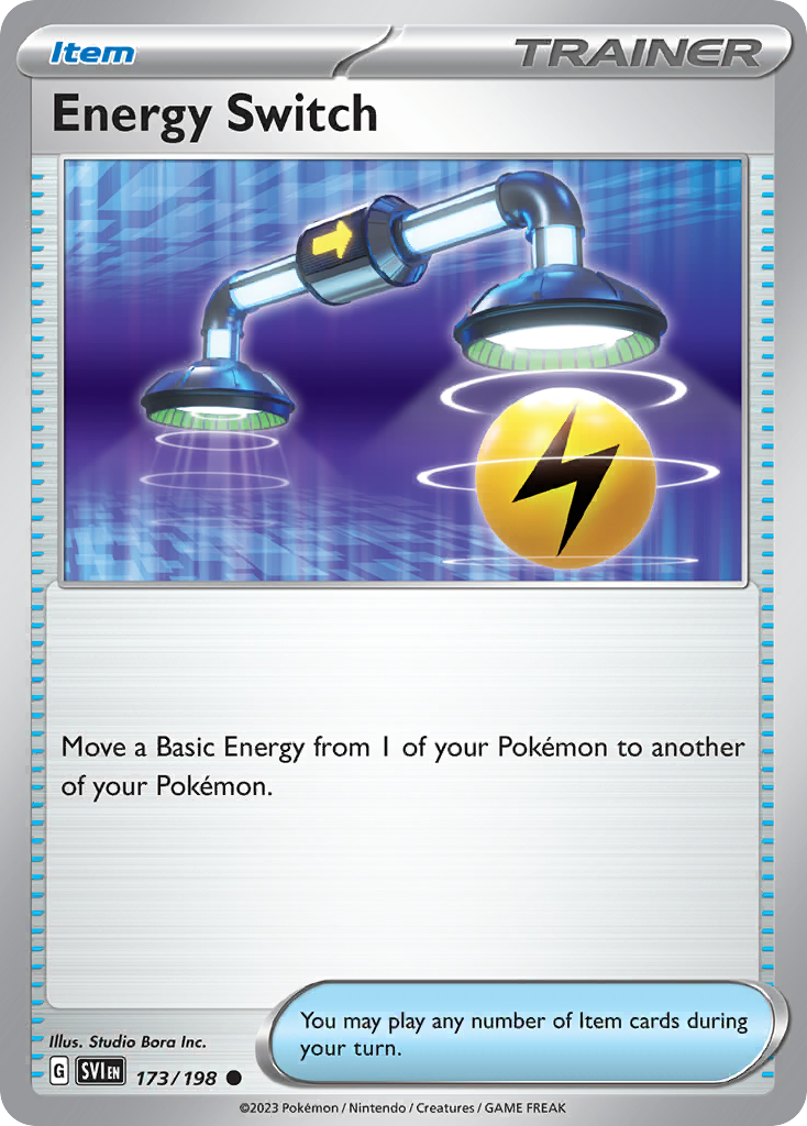 Energy Switch Scarlet & Violet Pokemon Card