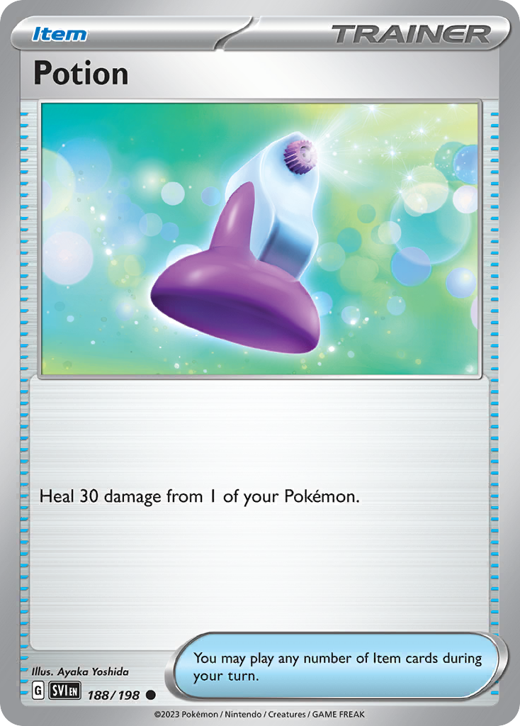 Potion Scarlet & Violet Pokemon Card
