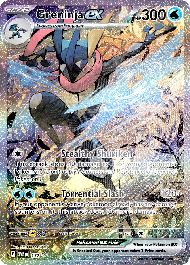 Greninja EX SV Black Star Promos Pokemon Card Pikawiz