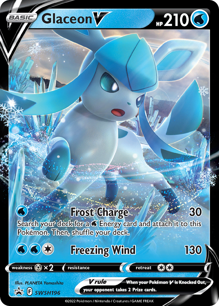 Glaceon V ASTRO SWSH Black Star Promos, Pokémon