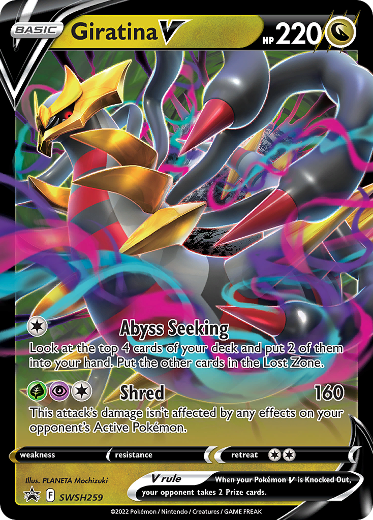 The Pokémon Company - Pokémon - Graded Card GIRATINA V - 2022