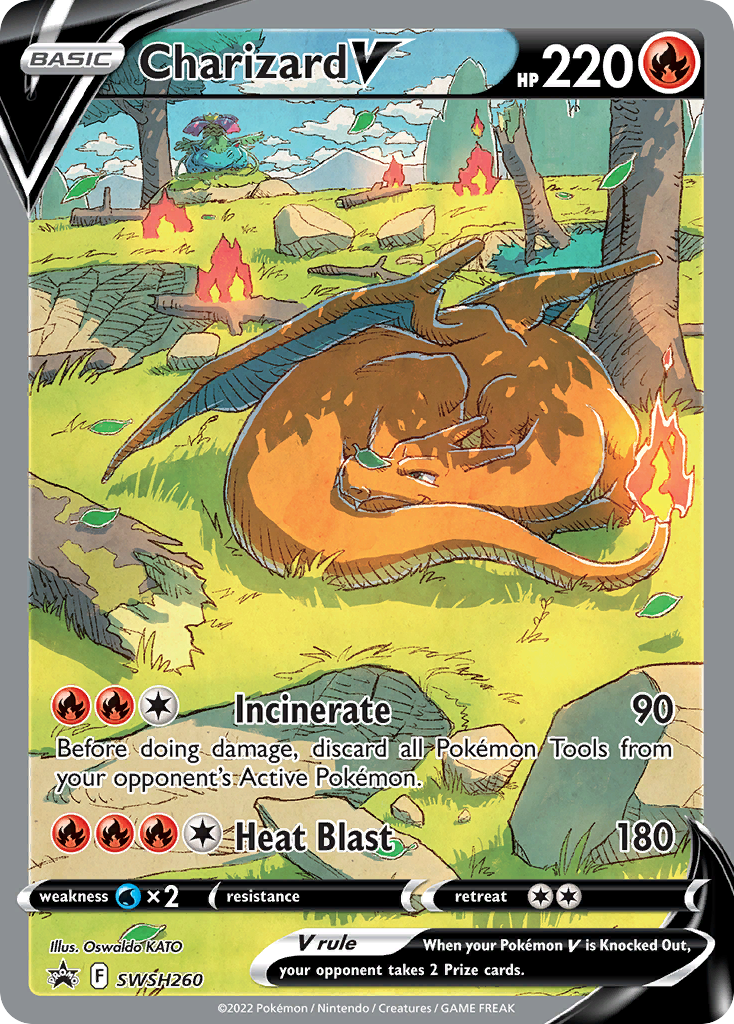 Charizard V Pokemon Card