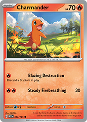 Charmander Pokemon 151 Card List