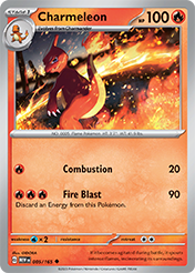 Charmeleon Pokemon 151 Card List