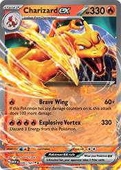 Charizard EX Pokemon 151 Card List