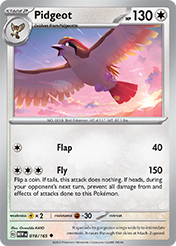 Pidgeot Pokemon 151 Card List