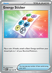 Energy Sticker Pokemon 151