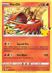 Ho-Oh Celebrations Card List