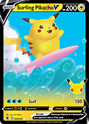 Surfing Pikachu V