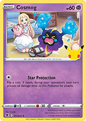 Cosmog Celebrations Card List