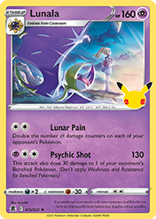 Lunala Celebrations Card List