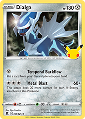 Dialga Celebrations Card List