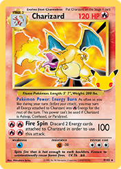 Charizard Celebrations - Classic Collection Card List