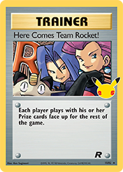 Here Comes Team Rocket! Celebrations - Classic Collection Pokemon Card