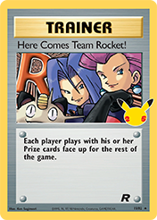 Here Comes Team Rocket! Celebrations - Classic Collection Card List