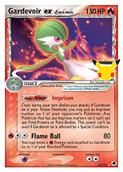 Gardevoir EX Celebrations - Classic Collection Card List