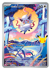 Hisuian Zorua 30th Celebration Card List
