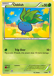 Oddish Ancient Origins Card List