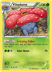 Vileplume Ancient Origins Card List