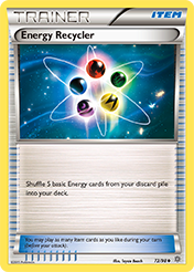 Energy Recycler Ancient Origins Pokemon Card