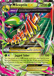 M Sceptile-EX Ancient Origins Card List