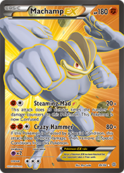 Machamp-EX Ancient Origins Pokemon Card