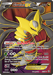 Giratina-EX Ancient Origins Pokemon Card