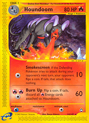 Houndoom Aquapolis Card List