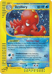 Octillery Aquapolis Pokemon Card