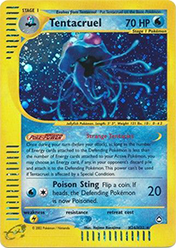 Tentacruel Aquapolis Pokemon Card