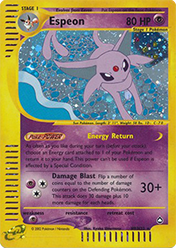 Espeon Aquapolis Pokemon Card