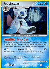 Froslass Arceus Card List