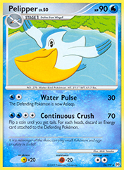 Pelipper Arceus Pokemon Card