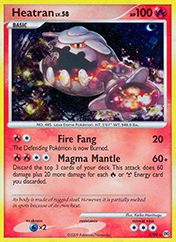 Heatran Arceus Card List