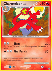 Card image - Charmeleon - 35 from Arceus