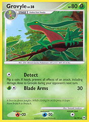 Grovyle Arceus Pokemon Card