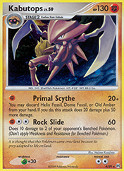 Kabutops Arceus Card List