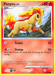 Ponyta Arceus Pokemon Card