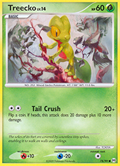 Treecko Arceus Pokemon Card