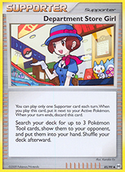 Department Store Girl Arceus Pokemon Card
