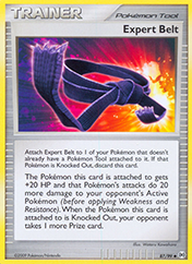 Expert Belt Arceus Pokemon Card