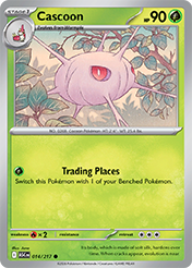 Cascoon Ascended Heroes Pokemon Card