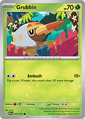 Grubbin Ascended Heroes Pokemon Card