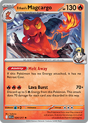 Ethan's Magcargo Ascended Heroes Pokemon Card