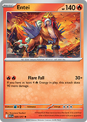 Entei Ascended Heroes Pokemon Card