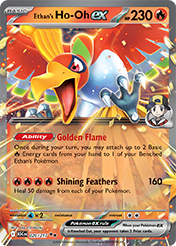 Ethan's Ho-Oh EX Ascended Heroes Pokemon Card