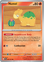Numel Ascended Heroes Pokemon Card